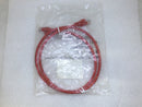 DynaCable NWPC6RD03S Snagless Non-Booted CAT6 Ethernet Cable (Red) - 3ft