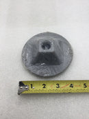 Hubbell/TayMac PLV330G Grey 3 Hole Round Plastic Weatherproof Lamp Holder Base