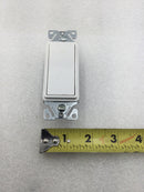 Eaton 7503W 15 Amp 120/277 VAC White 3 Way Decora/Rocker Style Wall Switch (Box of 10)