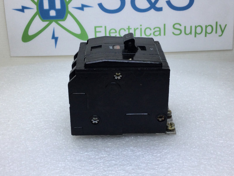 Square D QOB320 20 Amp 3 Pole 240V Type QOB Circuit Breaker - Black Face