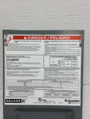 Square D Q2150MRBE 150 Amp 2 Pole 240V Disconnect Enclosure 23 1/4" x 8"