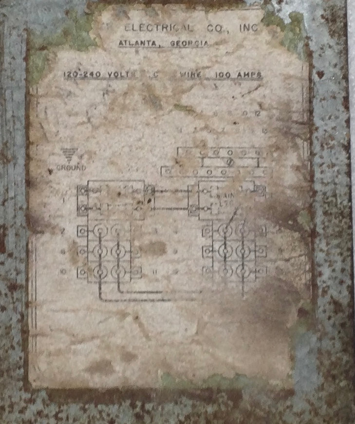 Heinemann D-23 100 Amp 12 Pole 240V Combo Fuse Block w/Panelboard Enclosure