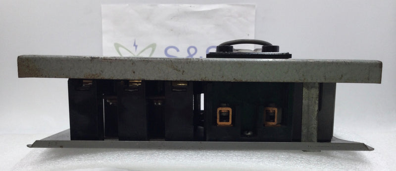 Heinemann D-23 100 Amp 12 Pole 240V Combo Fuse Block w/Panelboard Enclosure