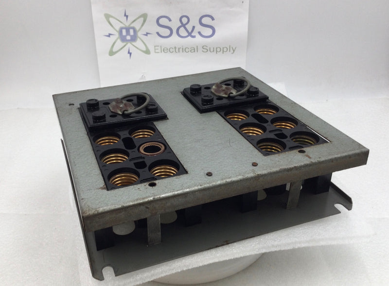 Heinemann D-23 100 Amp 12 Pole 240V Combo Fuse Block w/Panelboard Enclosure