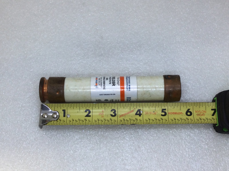 Ferraz Shawmut TRS35R 35 Amp 600V Time Delay Class RK5 Fuse