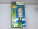 Sylvania Micro-Mini CFL Twist Light Bulb 13W 120V Soft White 800 Lumens 6500K