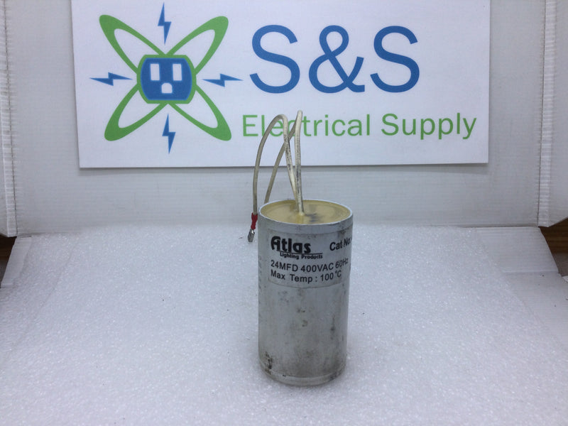 Atlas Lighting Products 40-011-D HPS Dry Capacitor 24MFD 400V
