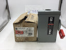 GE TH3221R 30 Amp 3-Phase 240V Heavy-Duty Safety-Switch -New