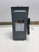 Square D H321NRB 30 Amp 240V Fusible Safety Switch Enclosure 14 1/2" x 7 1/2"