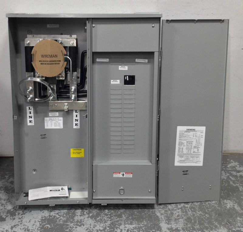 siemens 400 A Single Phase Panel