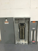 Square D 225A 208Y/120VAC 3Ph 4 Wire Series E2 MLO Type QOB Panel Board