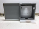 Unity Manufacturing 12X12X6 Latching Wall Mount Outdoor Rated Enclosure w/ Solid Back Panel
