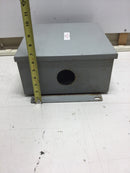 Unity Manufacturing 12X12X6 Latching Wall Mount Outdoor Rated Enclosure w/ Solid Back Panel