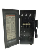 Square D HU361 30 Amp 3 Pole 600V Non Fused HD Safety Switch 10 3/4" x 6"