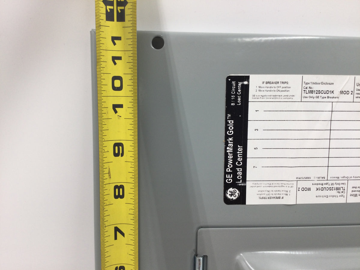 GE TLM812SCUD1K 125 Amp 8 Space 16 Circuit Indoor Main Lug Load Center