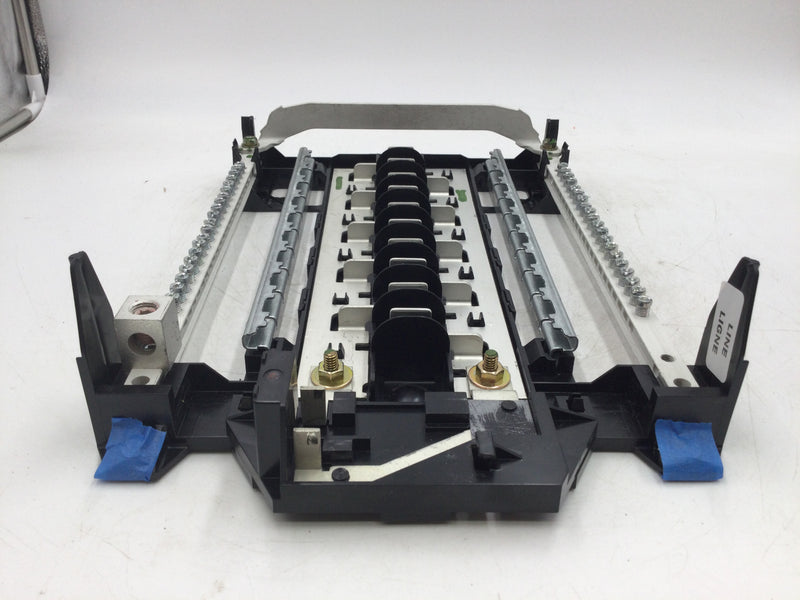 GE TM2010CCUBK1 100 Amp 10 Space 120/240 VAC MB Load Center Guts Only 9" X 15"