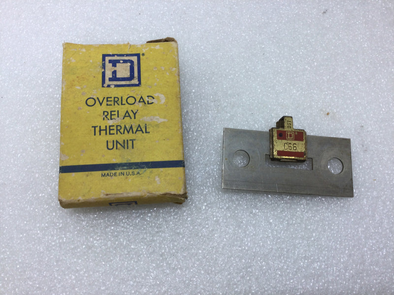 Square D C66 Overload Relay Thermal Unit