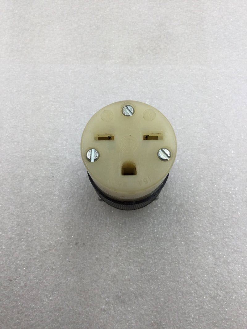 Hubbell HBL5669C 15 Amp 250 VAC Stright Blade Female Receptacle Nema 6-15R