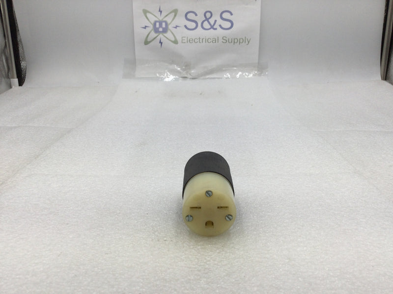 Hubbell HBL5669C 15 Amp 250 VAC Stright Blade Female Receptacle Nema 6-15R