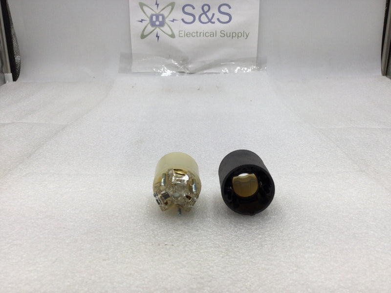 Hubbell HBL5669C 15 Amp 250 VAC Stright Blade Female Receptacle Nema 6-15R