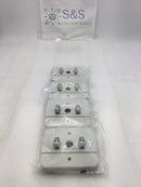 Lot of 4 Lithonia Lighting Ceiling Mount Bracket Kit for LED Exit/Emergency Light Combo