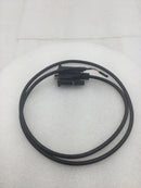 Moxa CBL-F9DPF1x4-BK-100 1 Meter Serial Cable 4 Pin Connector to DB9 Adapter