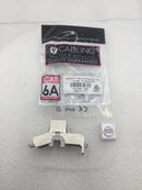 4Cabling Cat 6A FTP Shielded Tooless 180 Degree IDC Keystone Jack in Silver