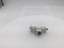 4Cabling Cat 6A FTP Shielded Tooless 180 Degree IDC Keystone Jack in Silver