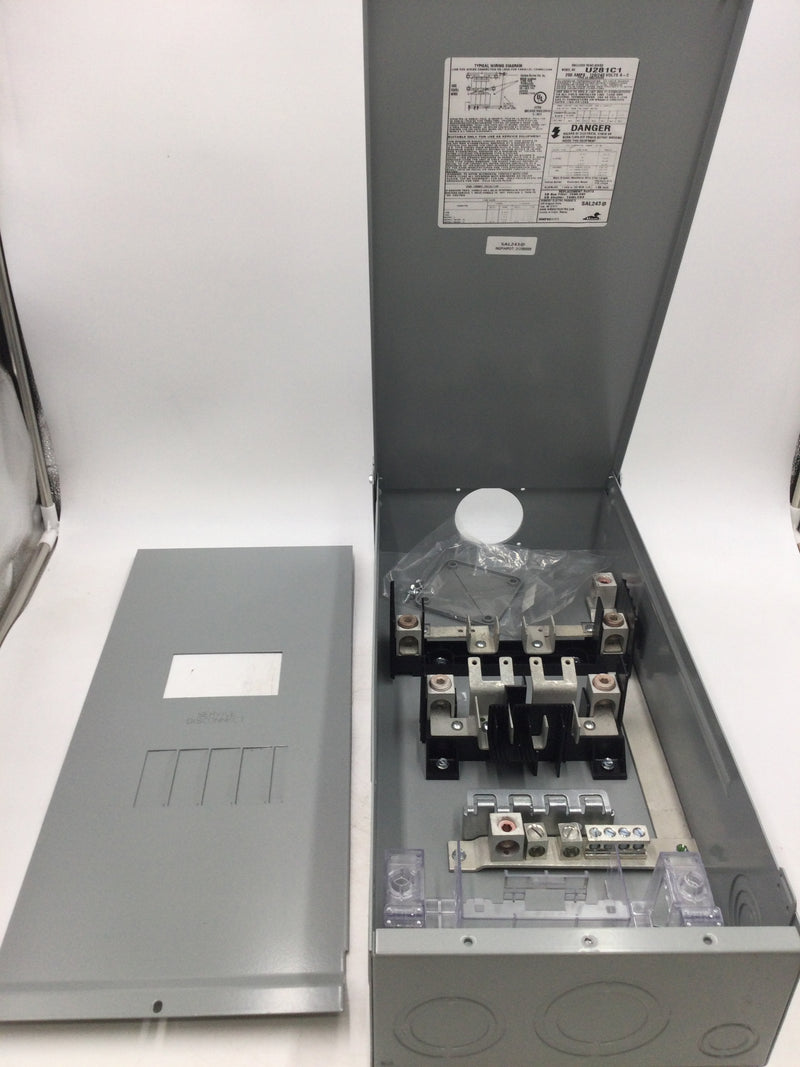 Midwest U281C1 200 Amp Disconnect Main Breaker 4 Space 120/240 V Type 3R Enclosure Or Cover