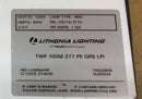 Lithonia Lighting TWP 100M 277 PE QRS LPI 100 Watt 277 VAC Metal Halide Wall Pack Outdoor Light Fixture