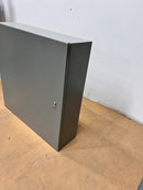 Wiegmann N1C242406LP Electrical Box Enclosure Type 1  24" x 24" x 6" w/ Turn Latch