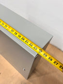 Wiegmann N1C242406LP Electrical Box Enclosure Type 1  24" x 24" x 6" w/ Turn Latch