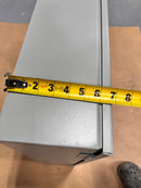 Wiegmann N1C242406LP Electrical Box Enclosure Type 1  24" x 24" x 6" w/ Turn Latch