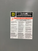 Square D J250F 250 Amp Indoor Type 1 Flush Mount Circuit Breaker Enclosure 14" X 31"