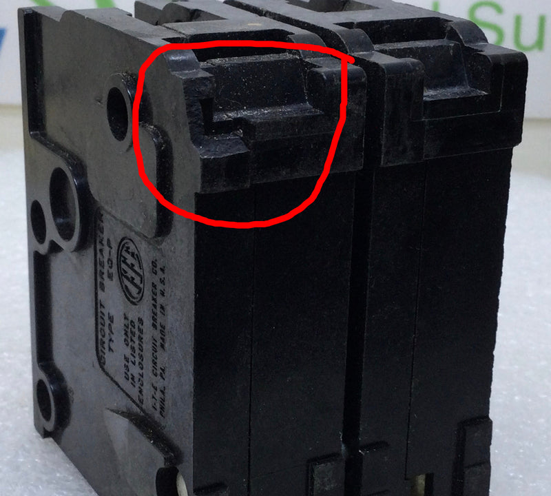ITE QP2-B030 30 Amp 2 Pole 240V Breaker - Cosmetic Flaw