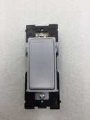 Leviton RE153-PG Renu Style 15 Amp 120/277 VAC 3 Way Decora Light Switch in Gray