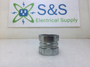 Thomas & Betts TK115US 1-1/2" EMT Compression Coupling Zinc Plated Steel/Concrete Tight
