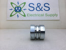 Thomas & Betts TK115US 1-1/2" EMT Compression Coupling Zinc Plated Steel/Concrete Tight