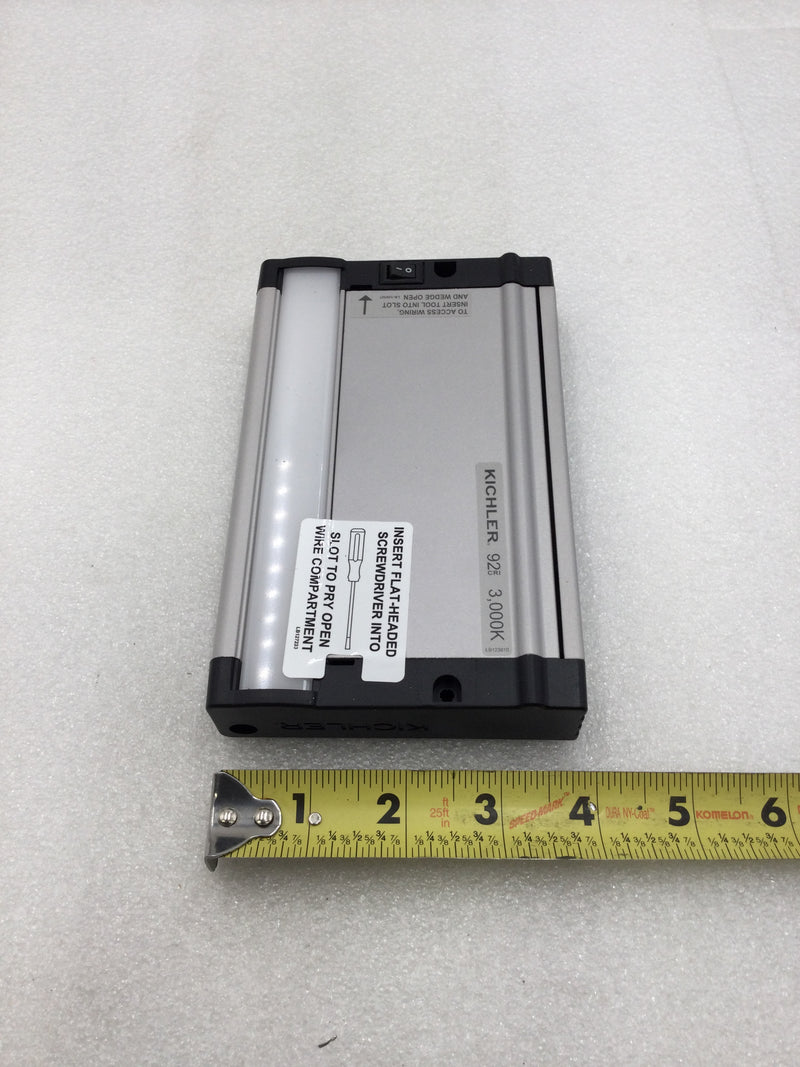 Kichler 8U30KD07NIT 8U LED Series 7" Under-Cabinet Lighting 120 VAC 5 Watt 3000k CCT