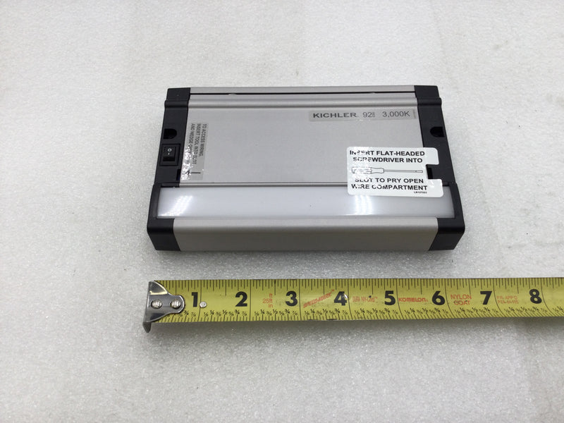 Kichler 8U30KD07NIT 8U LED Series 7" Under-Cabinet Lighting 120 VAC 5 Watt 3000k CCT