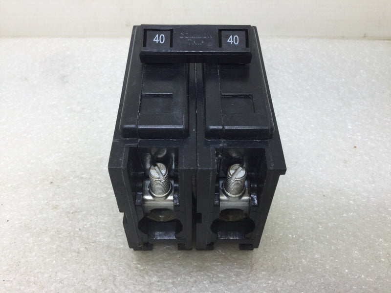Eaton/Cutler-Hammer QBHW2040 2 Pole 40A 120/240VAC 22kAIC Type QBHW Circuit Breaker