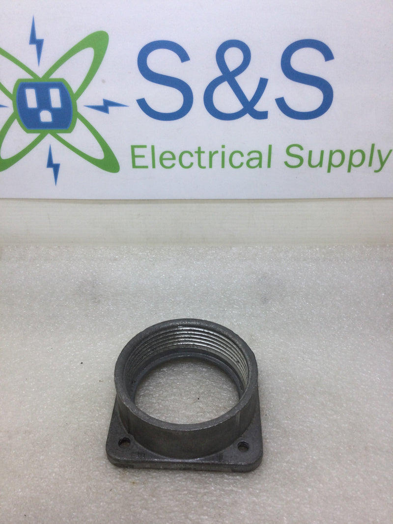 Durham 2 1/2" Aluminum Meter Socket Hub