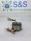 Jard 4031F Control Transformer 120/208/240 VAC Primary 24 VAC 40 VA Secondary (44504)