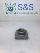 Milbank A7516 1 1/2" Aluminum Screw Mount Meter Socket Hub