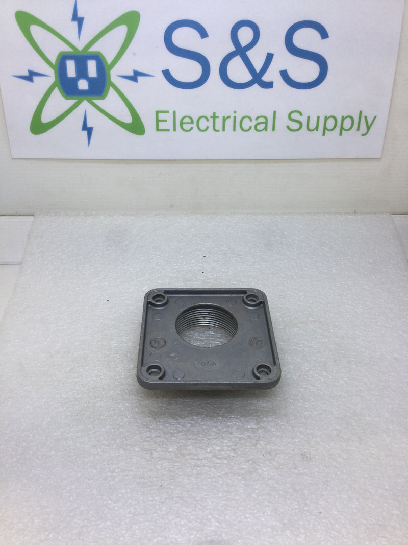 Milbank A7516 1 1/2" Aluminum Screw Mount Meter Socket Hub