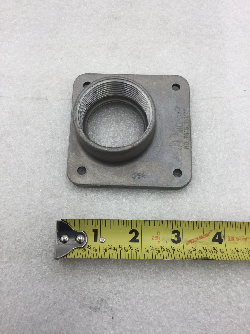 Milbank A7516 1 1/2" Aluminum Screw Mount Meter Socket Hub
