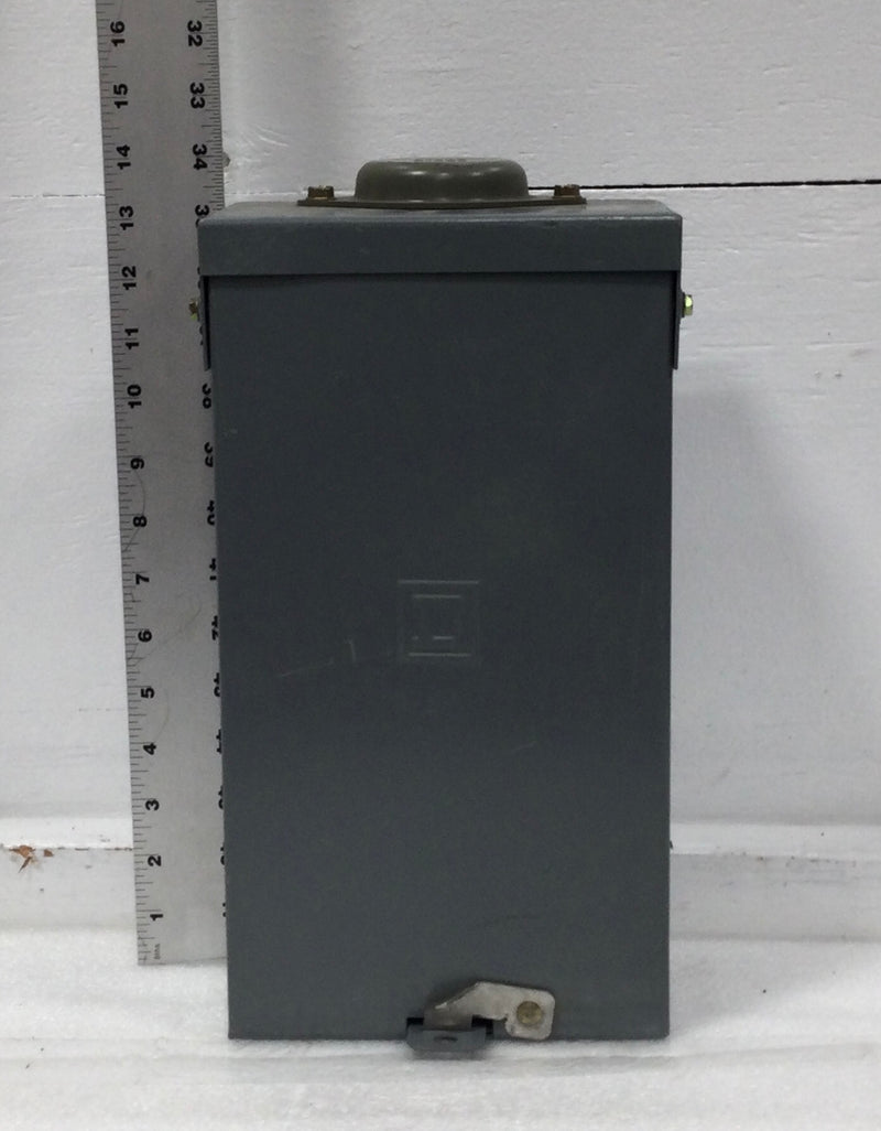 Square D QO2100NRB 100 Amp 1-Phase 240V Breaker-Disconnect