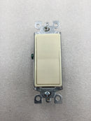 Leviton 05603-2A Decora 3-Way Almond Rocker Light Switch 15 Amp 120/277 VAC