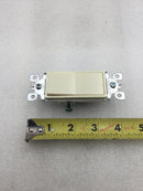 Leviton 05603-2A Decora 3-Way Almond Rocker Light Switch 15 Amp 120/277 VAC