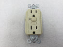Pass & Seymour 1595-ICC10 Premium GFCI Safety Outlet 15 Amp 125 VAC in Ivory